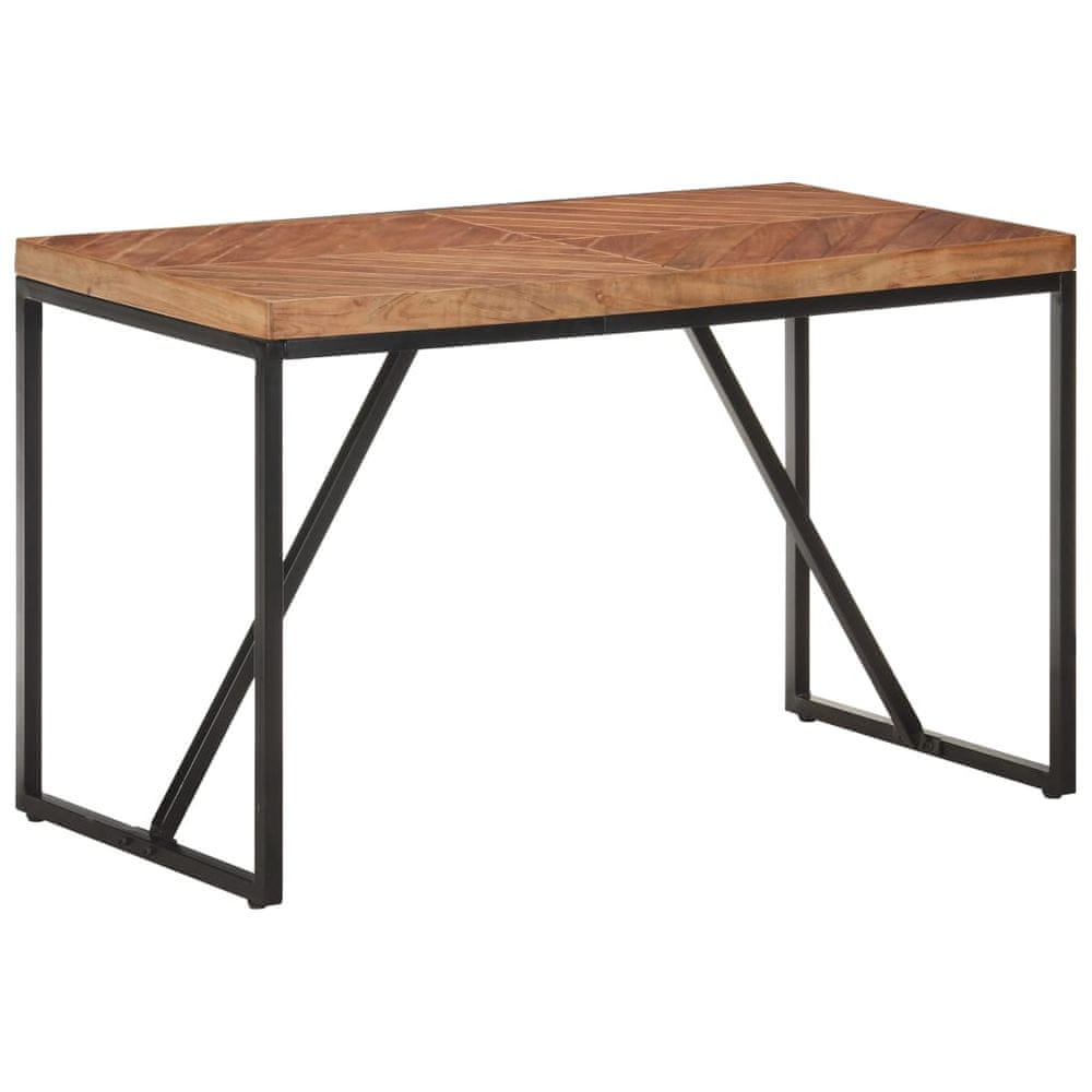 Petromila vidaXL Jedálenský stôl 120x60x76 cm akáciový a mangovníkový masív